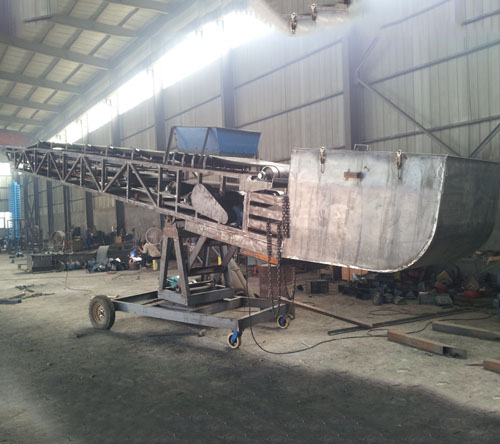 伸縮式皮帶輸送機(jī) 伸縮式皮帶輸送機(jī)