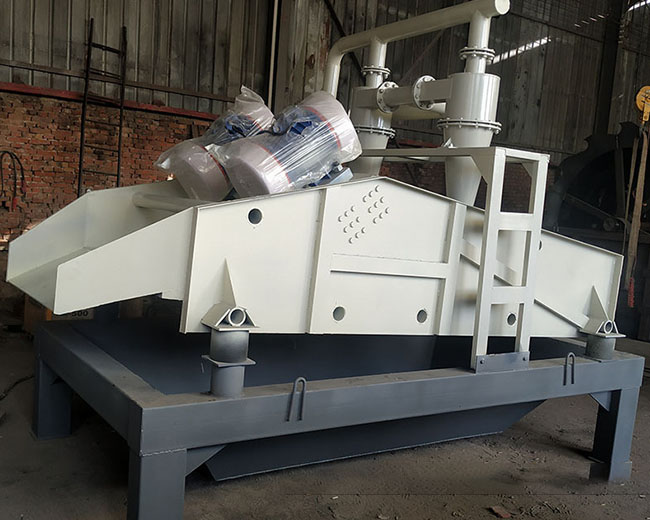 水洗砂脫水篩是洗砂的更佳配套設備 水洗砂脫水篩是洗砂的更佳配套設備