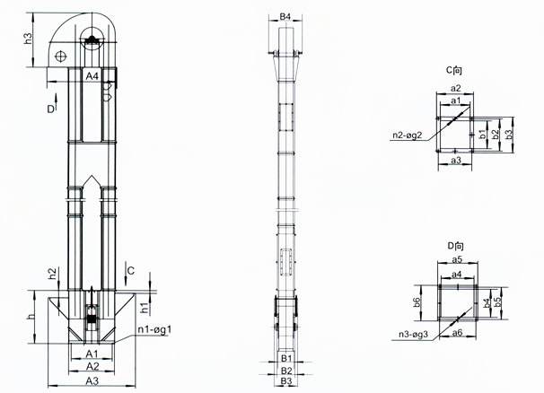 D型斗式提升機(jī)是皮帶式斗式提升機(jī)的一種！