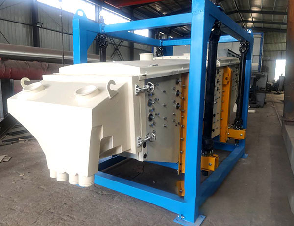 方搖篩很好的解決的了無(wú)粉塵溢漏現(xiàn)象