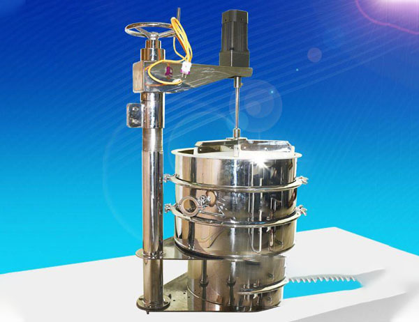 硅膠粉篩粉機是什么形式的振動篩，多少錢