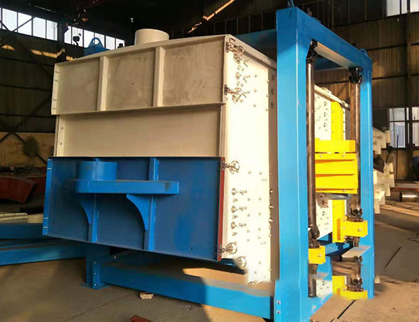 沈陽(yáng)砂石粉方形搖擺篩廠家，現(xiàn)貨供應(yīng)，隨時(shí)提貨