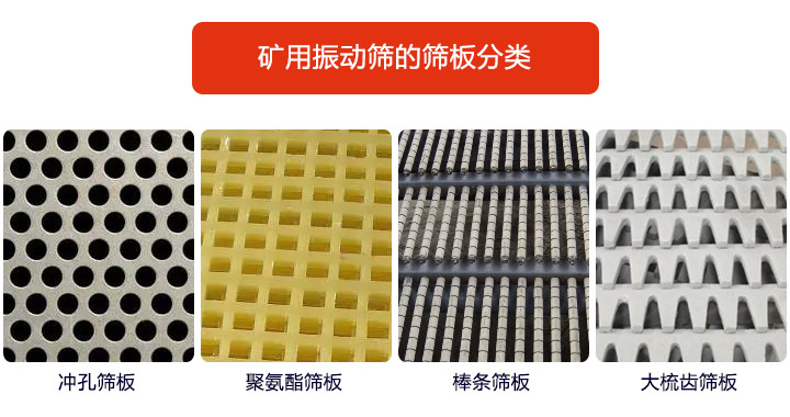 <a href='http://m.qmudjdg.cn' title='振動篩' target='_blank'>振動篩</a>篩板種類