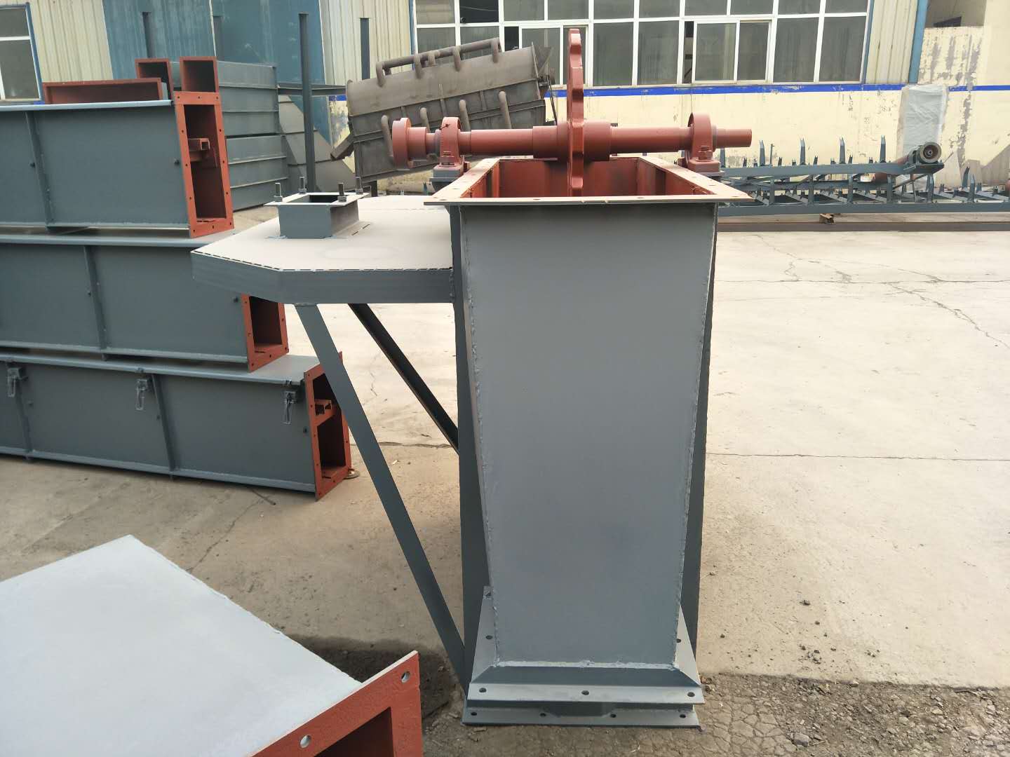 機制砂、石粉鏈、碎石子專用鏈式垂直提升機