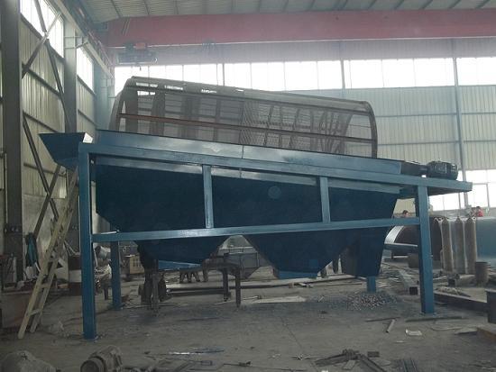 建筑垃圾、混凝土廢料專用滾筒篩分機介紹